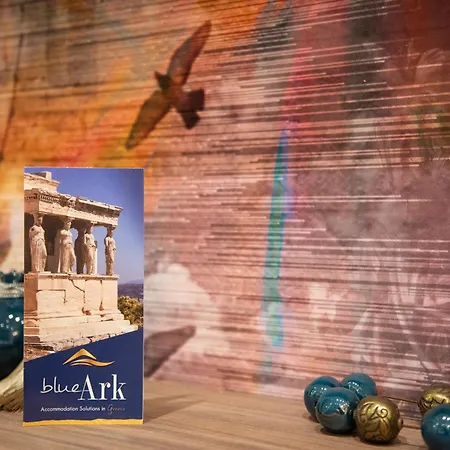 Blue Ark Romantic Under Acropolis Athens